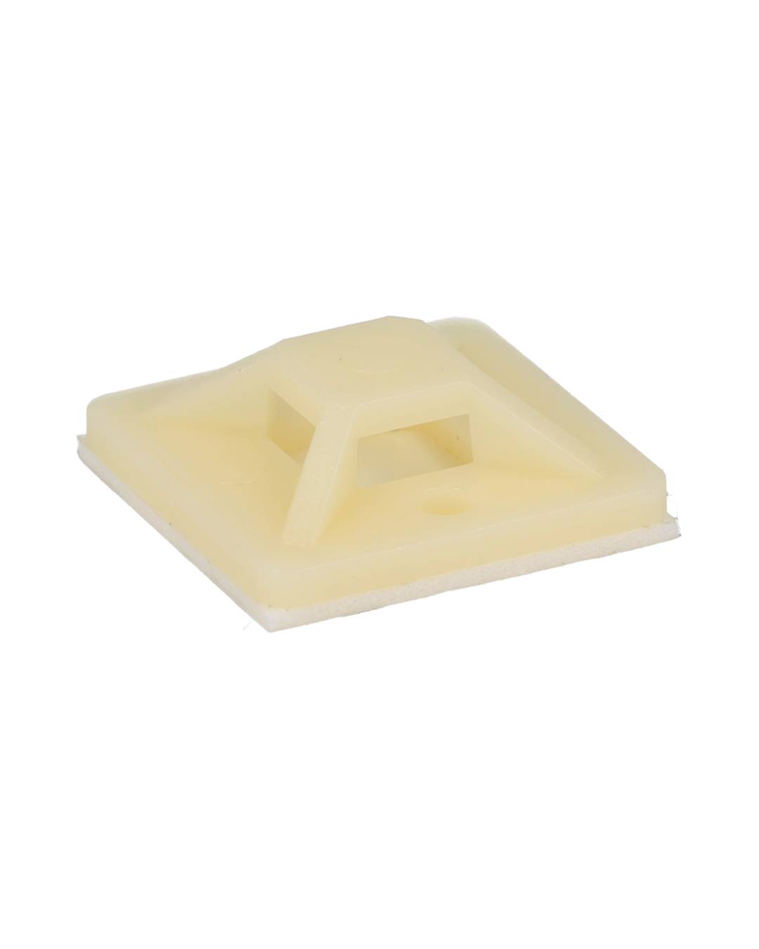 PC25 — PORTA-CINCHO BCO.AUTOAD.PAQ.100 PIEZAS 25X25mm, (1 ) )