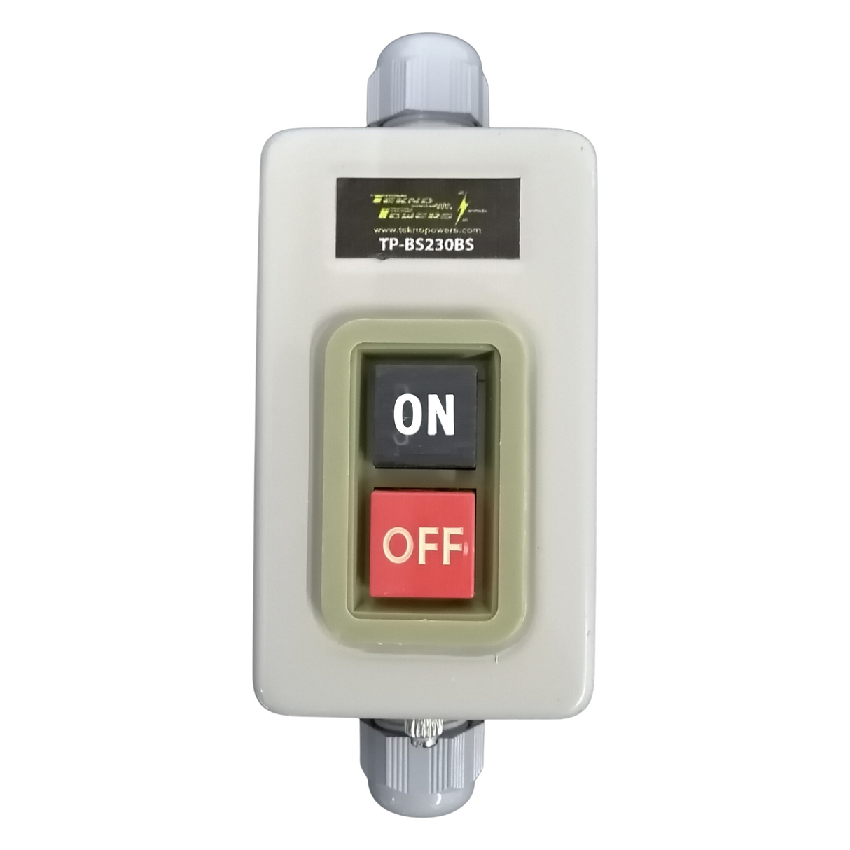 TP-BS230BS - ESTACION METALICA DE BOTONES ENCLAVADOS 3X30A 250VCA CONTACTOS EN PLATA