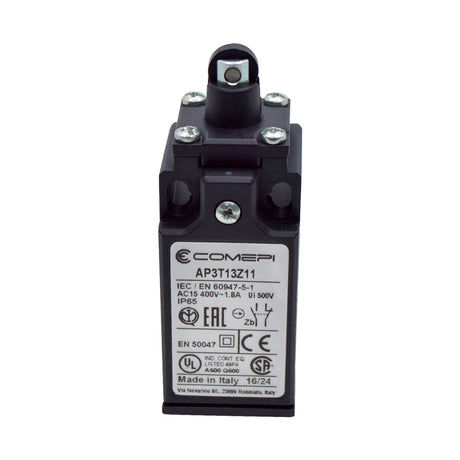 AP3T13Z11 — SWITCH INDUSTRIAL BIDIRECCIONAL 1NA+1NC3A 400V DE RODILLO