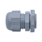 CG-PG11 - CONECTOR GLAND.PG11 10mm (25/64) POLIAM.GRIS INCLUYE TUERCA, BARRENO 3/4