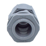 CG-PG11 - CONECTOR GLAND.PG11 10mm (25/64) POLIAM.GRIS INCLUYE TUERCA, BARRENO 3/4