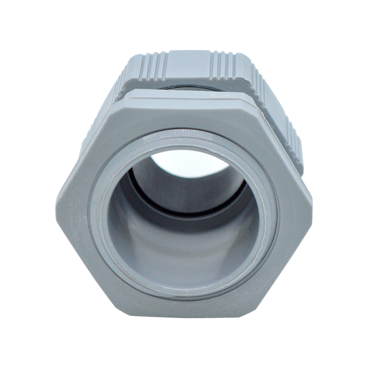 CG-PG29 - CONECTOR GLAND.PG29 25mm (1 ) POLIAM.GRISINCLUYE TUERCA, BARRENO