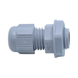 CG-PG7 - CONECTOR GLAND.PG7 6mm (1/4 ) POLIAM.GRISINCLUYE TUERCA, BARRENO 7/16