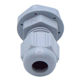 CG-PG7 - CONECTOR GLAND.PG7 6mm (1/4 ) POLIAM.GRISINCLUYE TUERCA, BARRENO 7/16