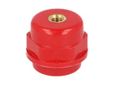 INS-25 — AISLADOR DE RESINA, AWG 25mm, ROSCA M6, CON TORNILLOS 6 X 25 PAVONADOS, AISLAMIENTO 6KV