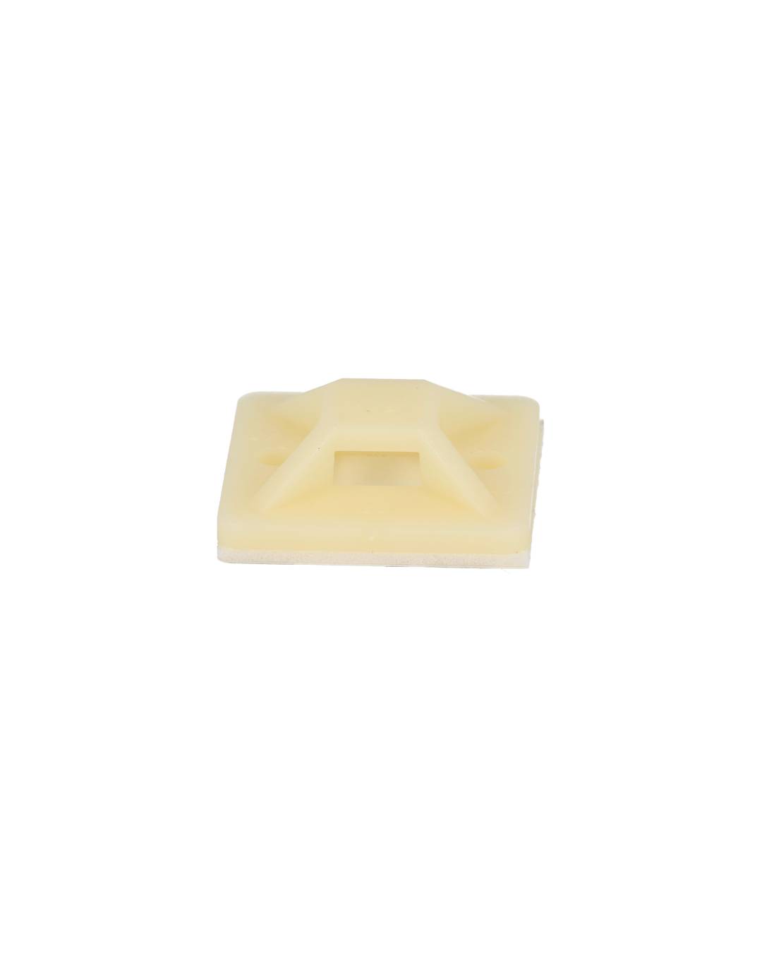PC25 — PORTA-CINCHO BCO.AUTOAD.PAQ.100 PIEZAS 25X25mm,  (1 ) )