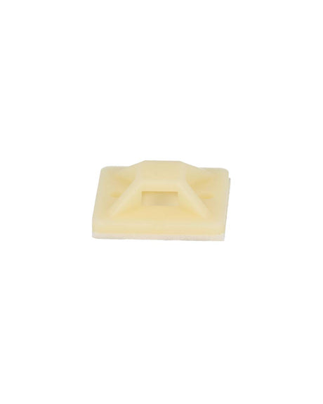 PC25 — PORTA-CINCHO BCO.AUTOAD.PAQ.100 PIEZAS 25X25mm,  (1 ) )