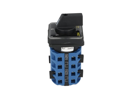 SA25-3-4 - SELECTOR 2 VELOCIDADES 3 POSICIONES (1, 0, 2) 25A48 X48mm, 240/440VCA