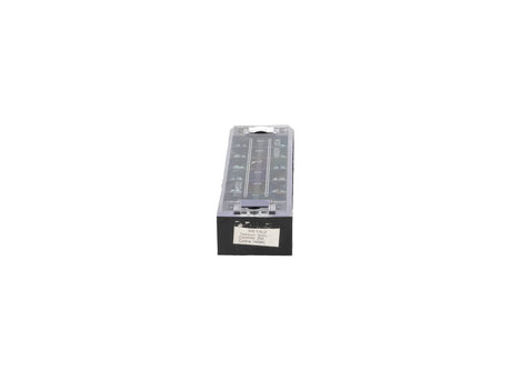 TB-2506 — BLOQUE DE TERMINALES MONTAJE FIJO 25AMP6 POLOS, 600V, CALIBRE 14 AWG,  100¡C,  (A PRUEBA DE FUEGO) 19x91x30mm