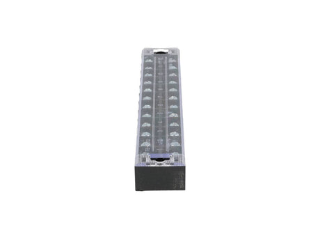 TB-3512 — BLOQUE DE TERMINALES MONTAJE FIJO 35AMP12 POLOS, 600V, CALIBRE 14 AWG, 100¡C (A PRUEBA DE FUEGO) , 20x162x30mm