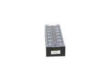 TB-4506 — BLOQUE DE TERMINALES MONTAJE FIJO 45 AMP6 POLOS, 600V, CALIBRE 12 AWG, 100¡C (A PRUEBA DE FUEGO) ,  24x120x38mm