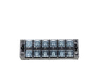 TB-4506 — BLOQUE DE TERMINALES MONTAJE FIJO 45 AMP6 POLOS, 600V, CALIBRE 12 AWG, 100¡C (A PRUEBA DE FUEGO) ,  24x120x38mm