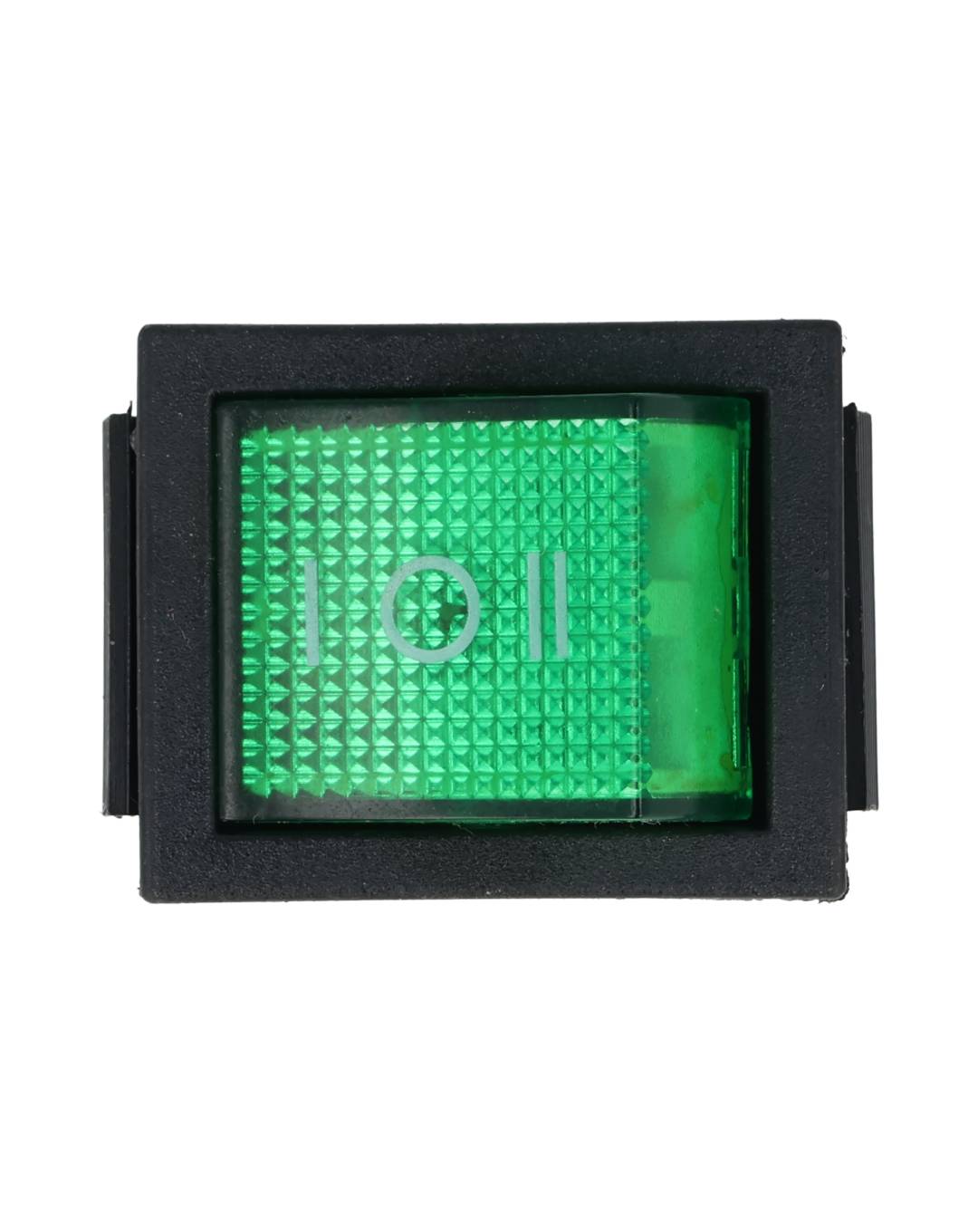 TP-321-2T-G — INTERRUPTOR 2P2T VERDE ON-OFF-ON, 6 TERMINALES