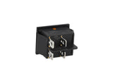 TP-321-YL — INTERRUPTOR ILUMINADO AMARILLO 2P1T, 16/20A, 110/220VCA, 30X22mm, 4 TERMINALES