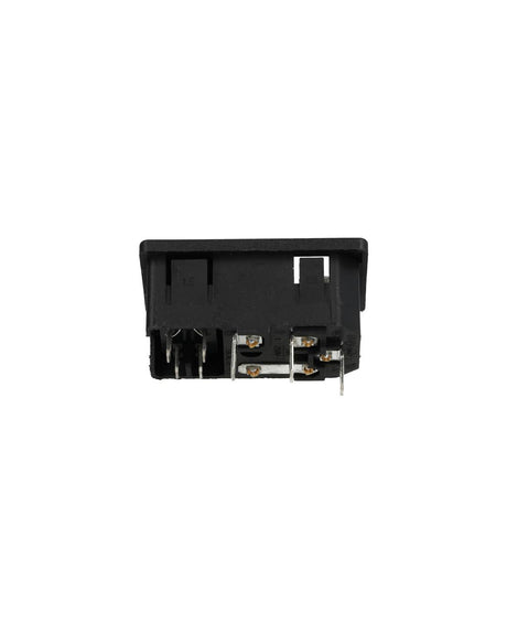 TP-CF-R Ñ INTERRUPTOR CON FUSIBLE Y CONECTOR PARA GABINETE. 125VCA/10AMP. COLOR ROJO