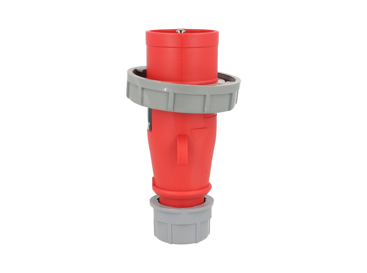 TP-CIP-3PT16LT — CONECTOR INDEPENDIENTE MACHO PARA EXT. CON CANDADO3P+T 16A, 415VCA (PARA HEMBRAS #TP-CIS-3PT16HET/ TP-CIS-3PT16ST)