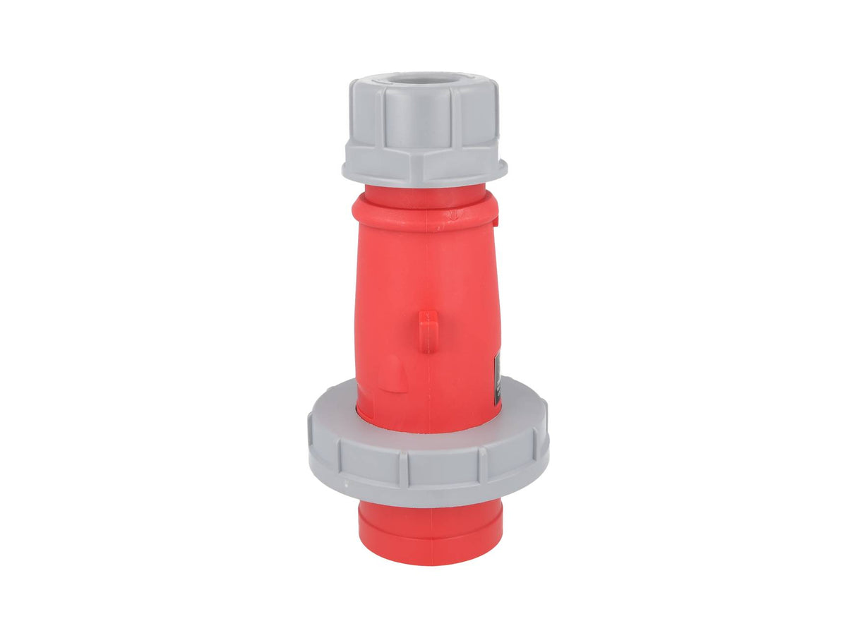 TP-CIP-3PT32LT — CONECTOR INDEPENDIENTE MACHO PARA EXT. CON CANDADO3P+T, 32A,  (PARA HEMBRAS #TP-CIS-3PT32HET/ TP-CIS-3PT32ST)
