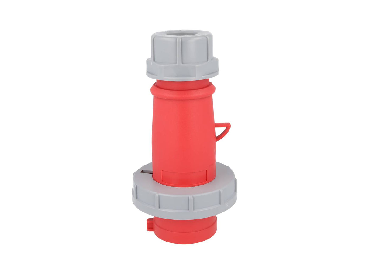 TP-CIP-3PT32LT — CONECTOR INDEPENDIENTE MACHO PARA EXT. CON CANDADO3P+T, 32A,  (PARA HEMBRAS #TP-CIS-3PT32HET/ TP-CIS-3PT32ST)