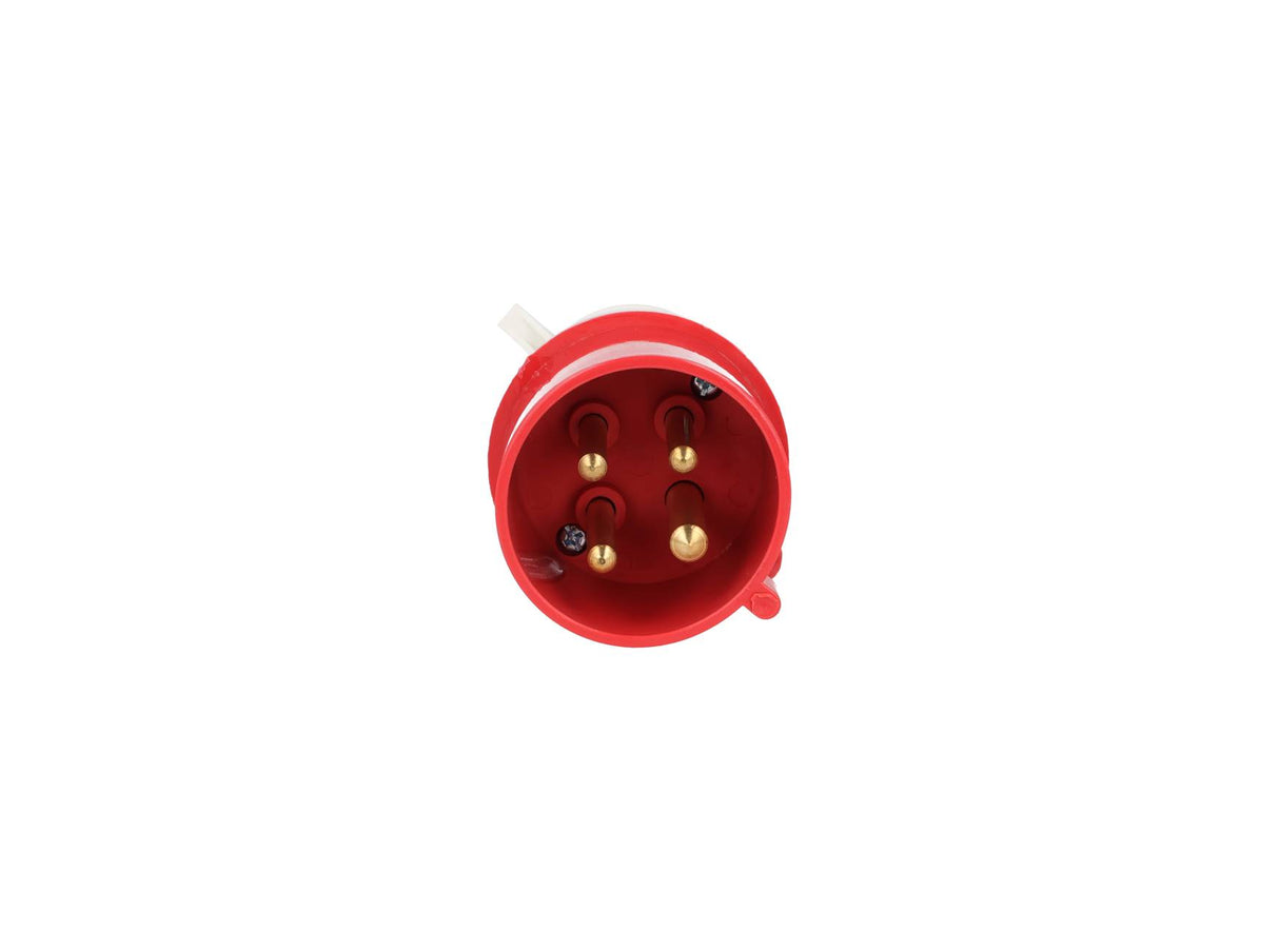 TP-CIP-3PT32 Ñ CONECTOR INDEPENDIENTE MACHO PARA EXTENSION 3P+T 32A415VCA (PARA HEMBRAS #TP-CIS-3PT32E/TP-CIS-3PT32H/TP-CIS-3PT32S)