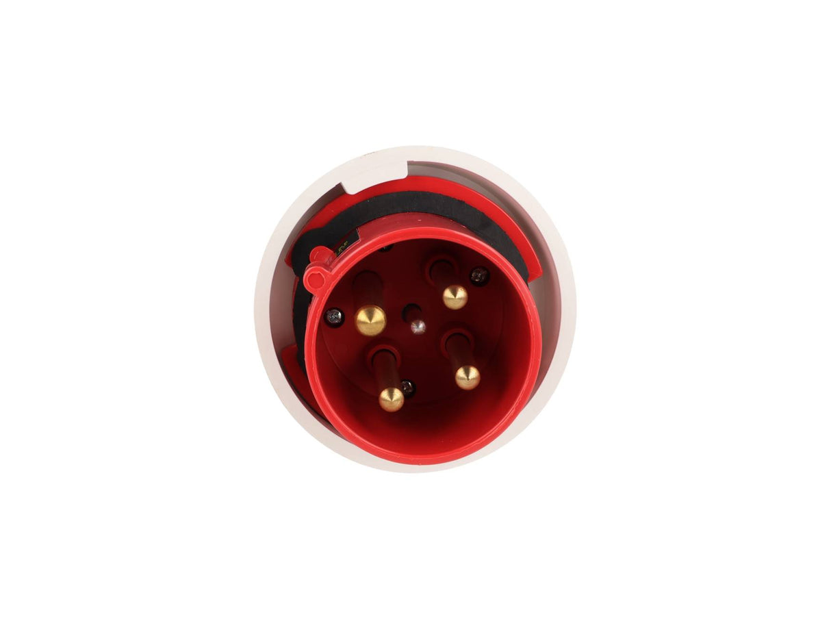 TP-CIP-3PT63L — CONECTOR INDEPENDIENTE MACHO PARA EXT. CON CANDADO3P+T, 63A, 415VCA,  (PARA HEMBRA #TP-CIS-3PT63S/ TP-CIS-3PT63E/ TP-CIS-3PT63H)