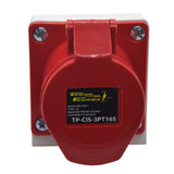 TP-CIS-3PT16S — CONECTOR IND HEMBRA PARA SOBREPONER 3P+T 16A, 415VCA,  (PARA MACHO #TP-CIP-3PT16)