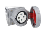 TP-CIS-3PT32ST — CONECTOR IND HEMBRA PARA SOBREPONER 3P+T32A, 415VCA,  (MACHO #TP-CIP-3PT32LT)