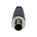 TP-CM12-4SM - CONECTOR M12, 4 PIN MACHO, RECTO