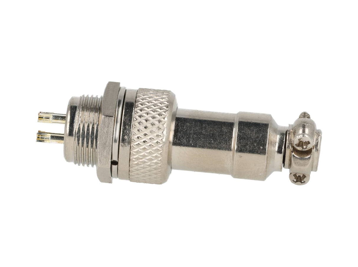 TP-GX12-4P — CONECTORES (PAR) GX12 4 PIN MACHO/HEMBRAPARA PANEL Y EXTENSION 5A/125VCA, 12mm
