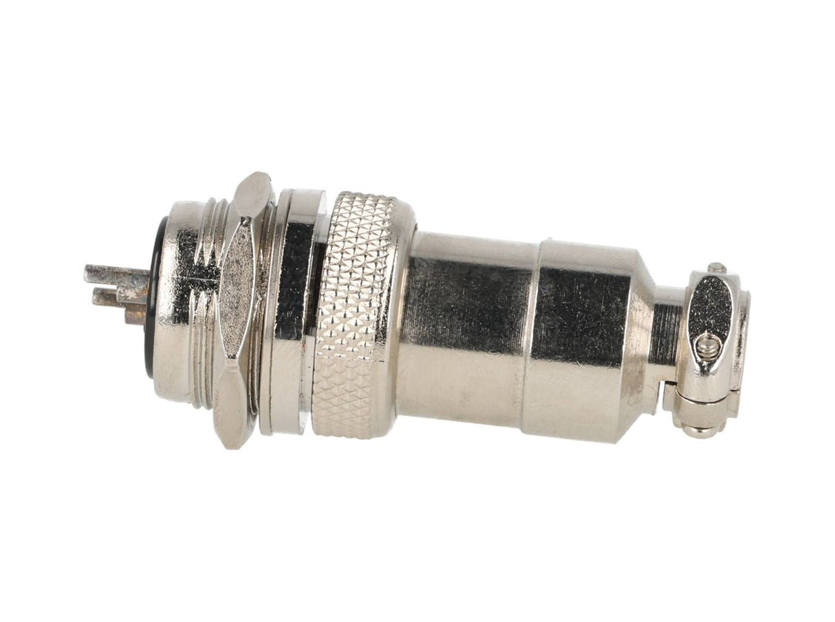 TP-GX20-2P — CONECTORES (PAR) GX20 2 PIN MACHO/HEMBRAPARA PANEL Y EXTENSION 7A/125VCA, 20mm