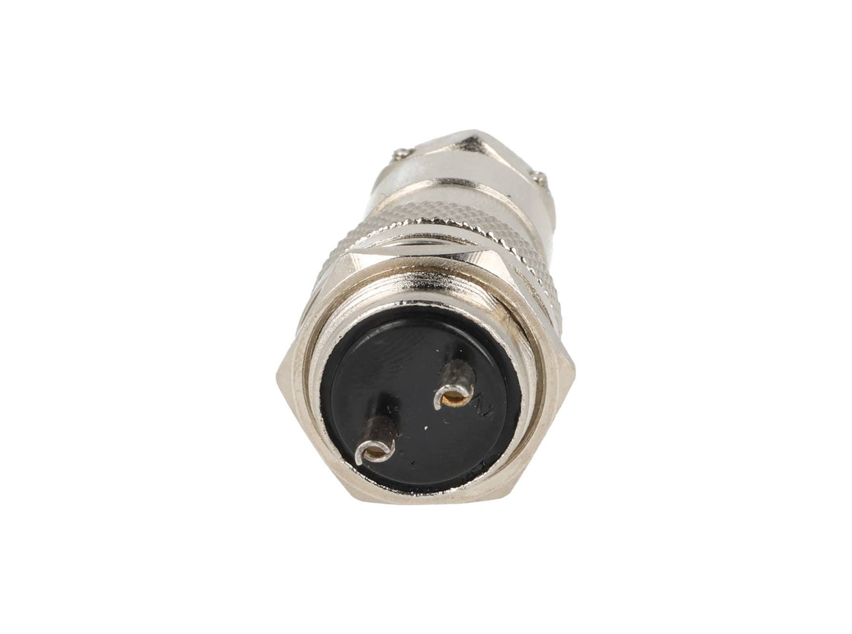 TP-GX20-2P — CONECTORES (PAR) GX20 2 PIN MACHO/HEMBRAPARA PANEL Y EXTENSION 7A/125VCA, 20mm