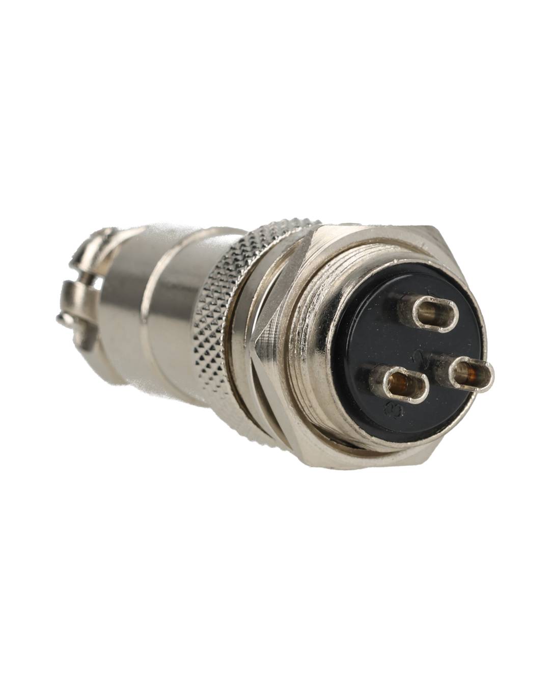 TP-GX20-3P — CONECTORES (PAR) GX20 3 PIN MACHO/HEMBRAPARA PANEL Y EXTENSION 7A/125VCA, 20mm