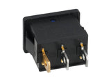 TP-KCD-BL — SWITCH ILUMINADO AZUL 1P 1T, 6A/250VCA10A/125VCA, 12.5X18mm 4 TERMINALES, CICLOS: 10, 000