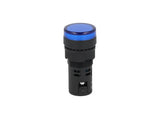 TP-LI16-B — LAMPARA PILOTO LED AZUL 16mm 220VCA*NO SON A PRUEBA DE EXPLOSION*