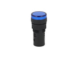 TP-LI16-B — LAMPARA PILOTO LED AZUL 16mm 220VCA*NO SON A PRUEBA DE EXPLOSION*