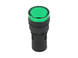 TP-LI16-G — LAMPARA PILOTO LED VERDE 16mm 220VCA*NO SON A PRUEBA DE EXPLOSION*