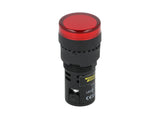 TP-LI16-R Ñ LAMPARA PILOTO LED ROJO 16mm 220VCA*NO SON A PRUEBA DE EXPLOSION*