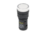 TP-LI16-W — LAMPARA PILOTO LED BLANCO 16mm 220VCA*NO SON A PRUEBA DE EXPLOSION*
