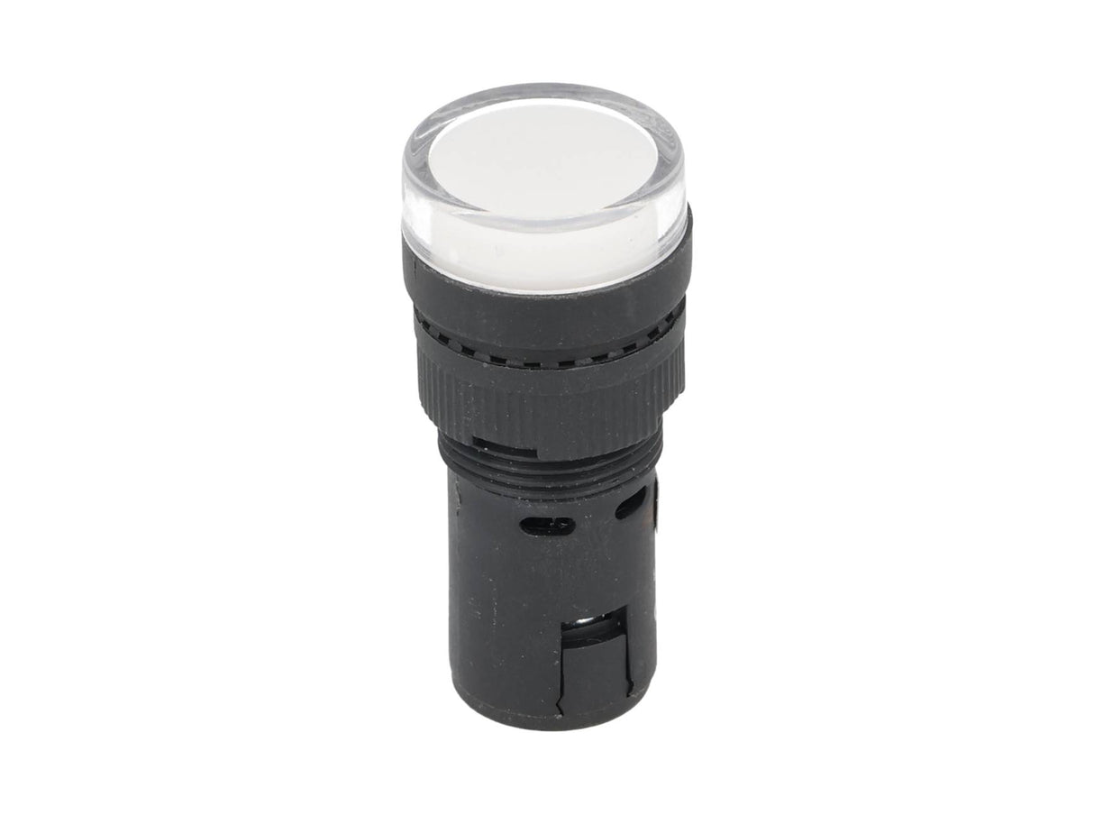 TP-LI16-W — LAMPARA PILOTO LED BLANCO 16mm 220VCA*NO SON A PRUEBA DE EXPLOSION*