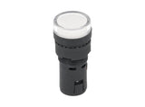 TP-LI16-W — LAMPARA PILOTO LED BLANCO 16mm 220VCA*NO SON A PRUEBA DE EXPLOSION*