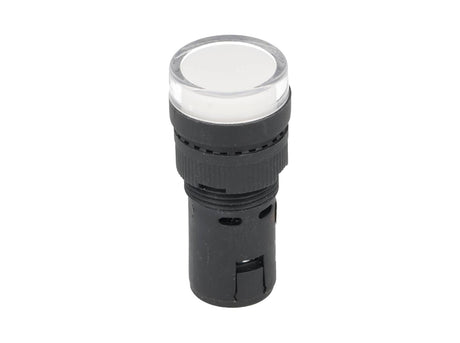 TP-LI16-W — LAMPARA PILOTO LED BLANCO 16mm 220VCA*NO SON A PRUEBA DE EXPLOSION*