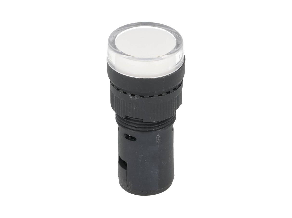 TP-LI16-W — LAMPARA PILOTO LED BLANCO 16mm 220VCA*NO SON A PRUEBA DE EXPLOSION*
