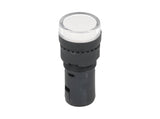 TP-LI16-W — LAMPARA PILOTO LED BLANCO 16mm 220VCA*NO SON A PRUEBA DE EXPLOSION*