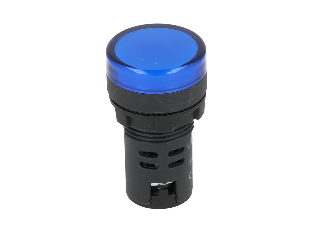 TP-LI22-B24 — LAMPARA PILOTO LED AZUL 22mm 24VCA/VCD PLASTICO *NO SON A PRUEBA DE EXPLOSION*