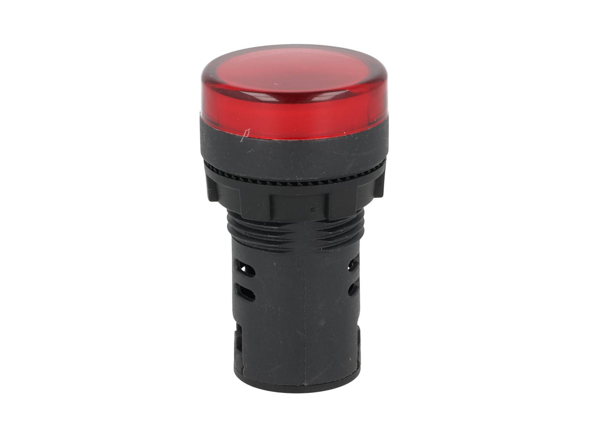 TP-LI22-R24 — LAMPARA PILOTO LED ROJO 22mm 24VCDE VCA PLASTICO *NO SON A PRUEBA DE EXPLOSION*