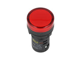 TP-LI22-R Ñ LAMPARA PILOTO LED ROJO 22mm 220VCA PLASTICO *NO SON A PRUEBA DE EXPLOSION*
