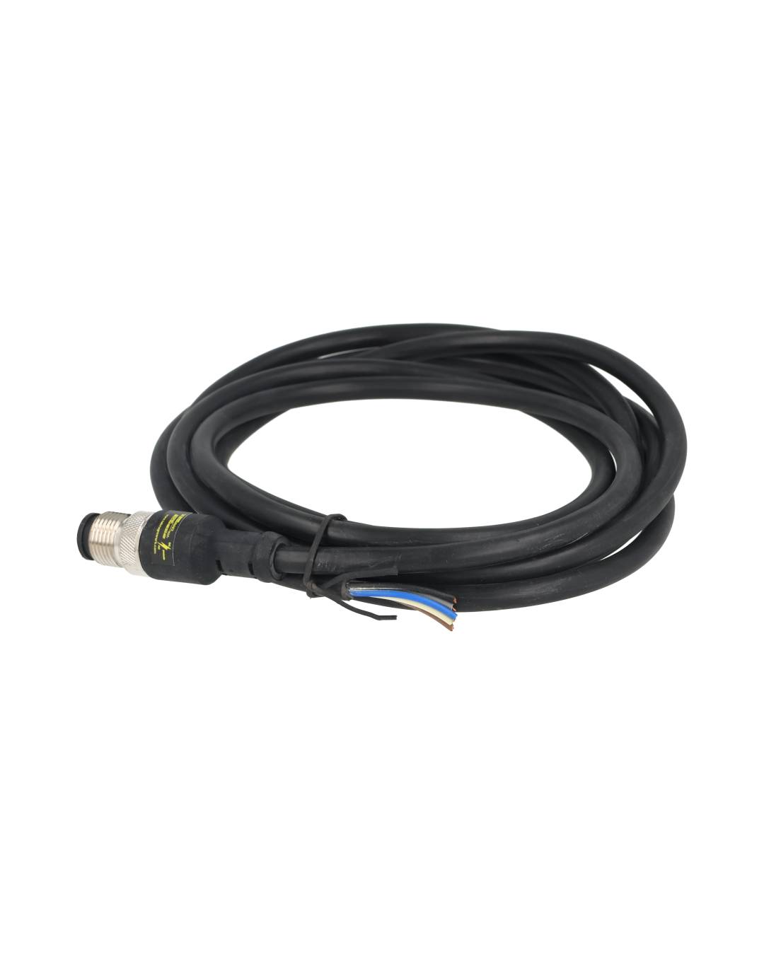 TP-M12-5MS2 — CONECTOR M12, 5 PIN MACHO RECTO, 2 MTS.