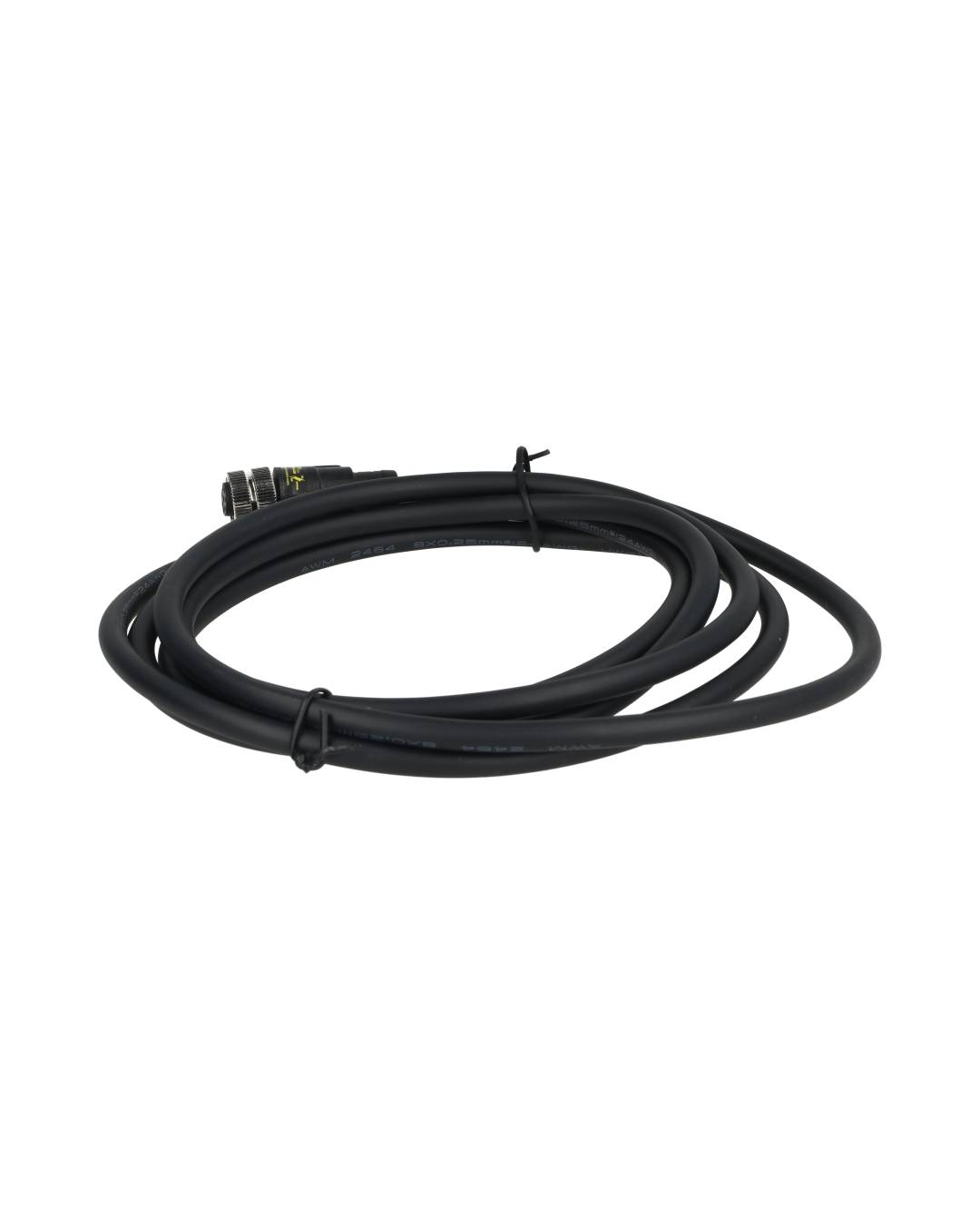 TP-M12-8FS2 — CONECTOR M12,8 PIN HEMBRA RECTO,2 MTS.