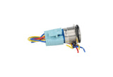 TP-ML25-PR110 — INTERRUPTOR METALICO 25mm 110V ON-OFF2P2T (SIMBOLO POWER)