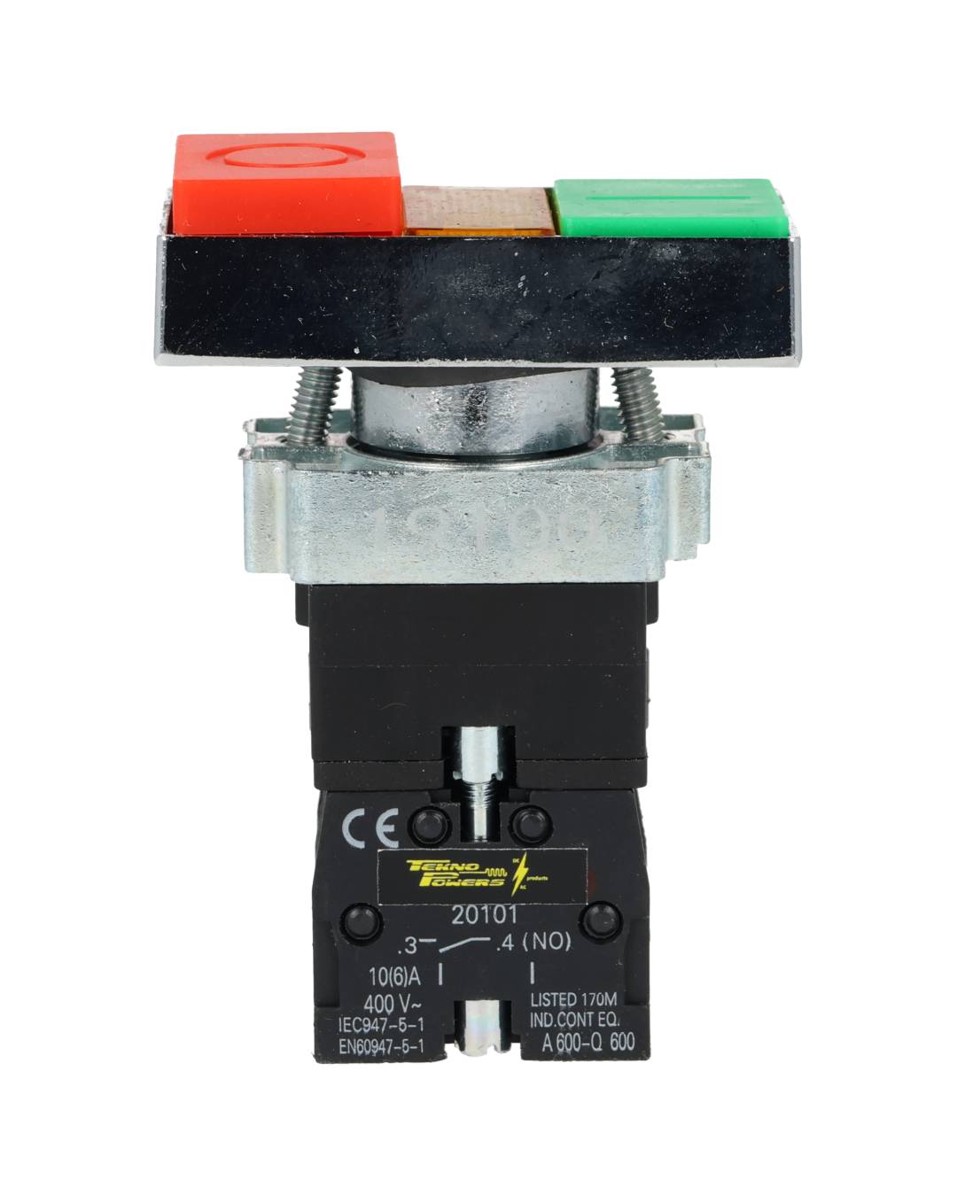 TP-P22DL-RG — PULSADOR DOBLE ILUMINADO*NO SON A PRUEBA DE EXPLOSION*