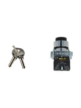 TP-R22-2K — SELECTOR CON LLAVE 2POS 22mm NA 10A 400V*NO SON A PRUEBA DE EXPLOSION*